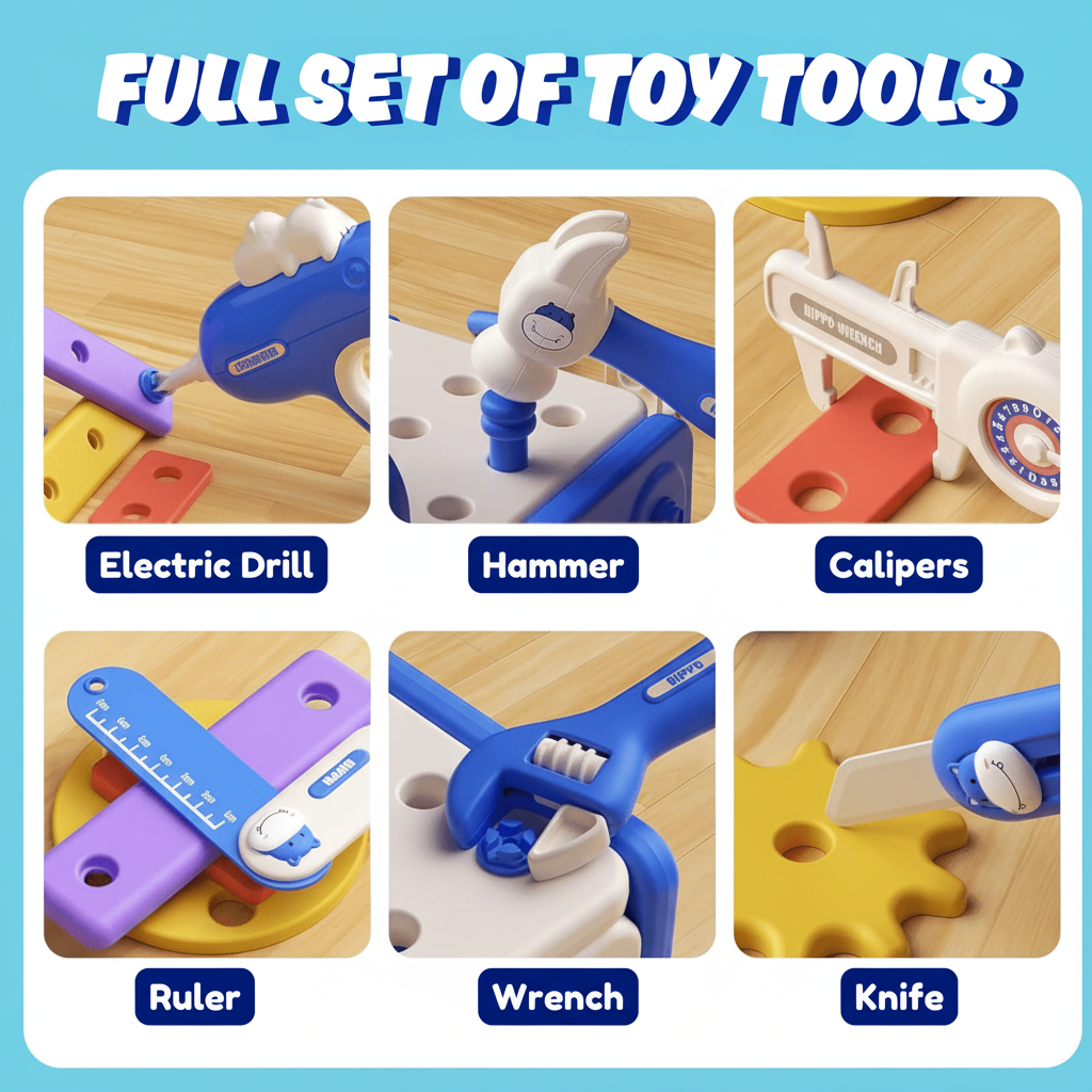 JollyBeanss™ Builders Tool Set