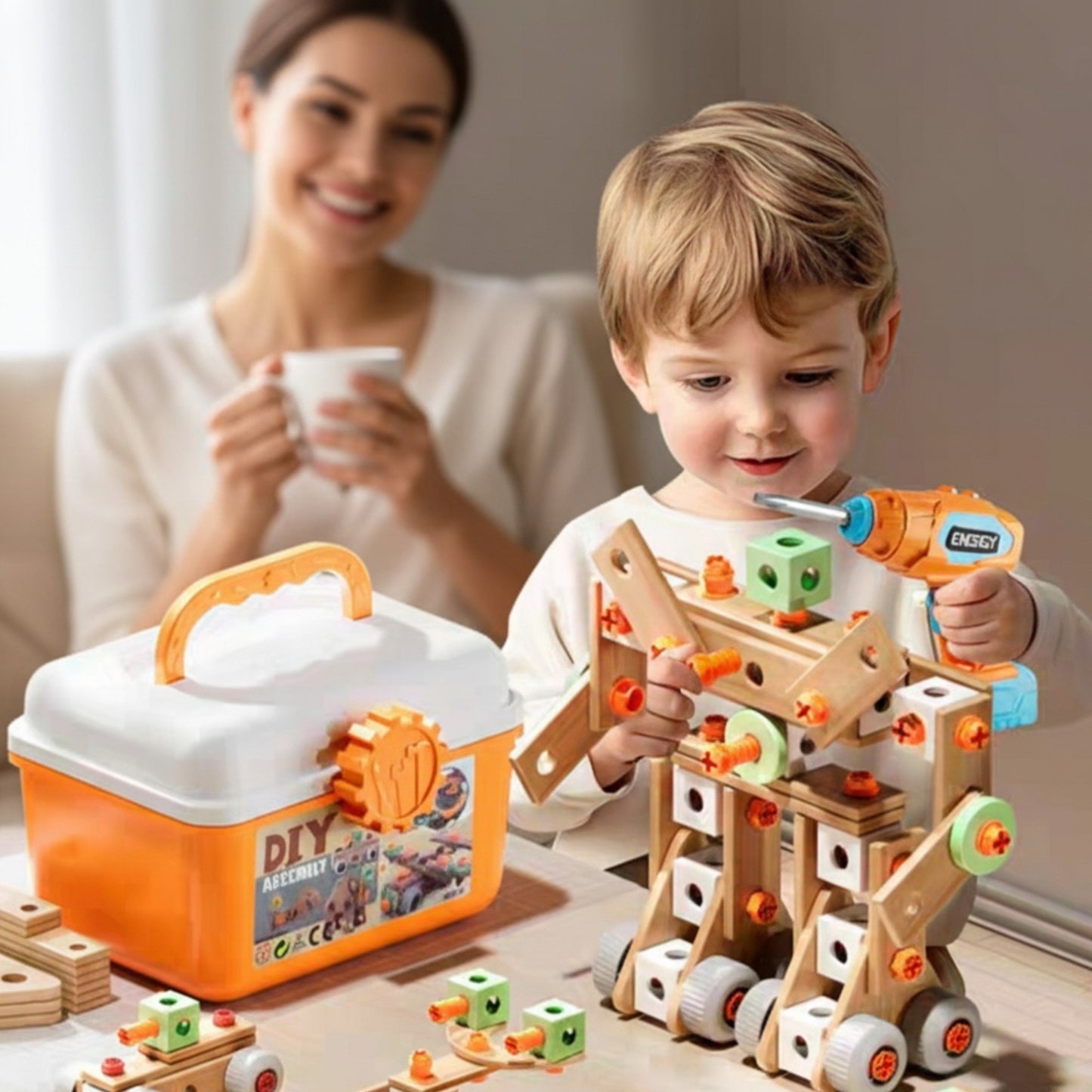 Ultimate STEM Play Magic Toolbox (190 pcs)