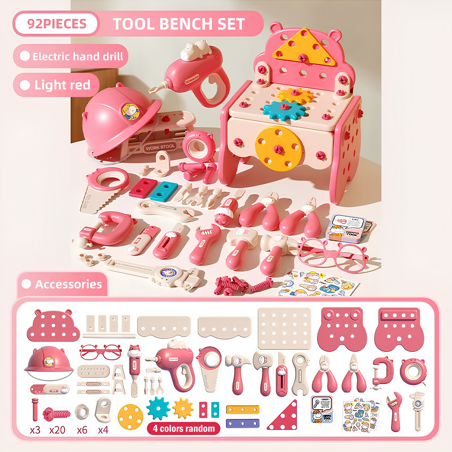 JollyBeanss™ Builders Tool Set